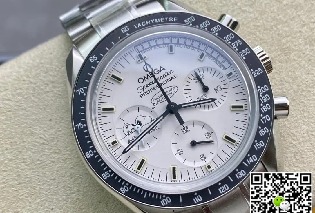 Omega Speedmaster Snoopy Award 311.32.42.30.04.003 OM Factory 1:1 Best Edition Replica Watch Black Bezel